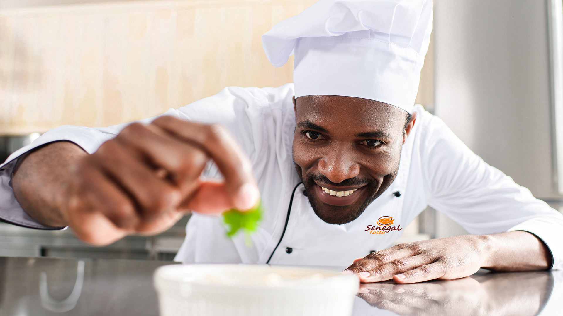 Le Chef du restaurant Senegal Taste
